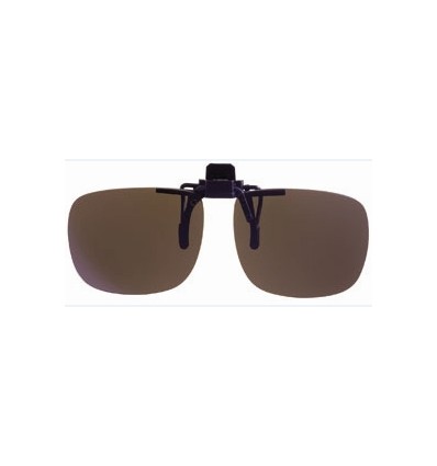 Instrumento para acoplar sobre sus gafas y protegerse del Sol. Las lentes miden 60 x 53 mm, son Polarizadas de color Marrón y so