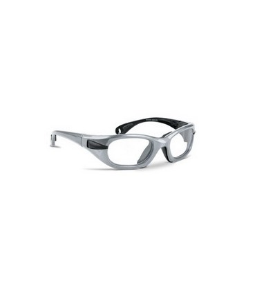Gafa de protección deportiva graduable modelo Progear Eyeguard en color Plata y talla S (48x18).