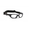 Gafa de protección deportiva graduable modelo Progear Eyeguard en color Negro y talla L (55x19) con CINTA. PACK GAFAS + LENTES 