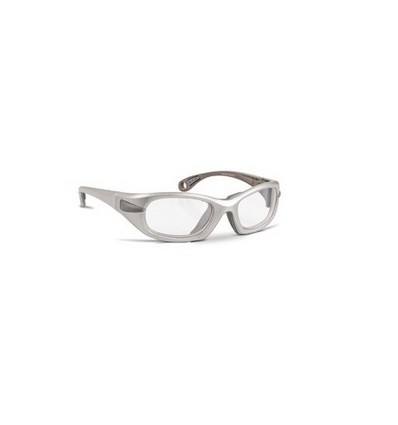 Gafa de protección deportiva graduable modelo Progear Eyeguard en color Blanco Perla y talla M (52x18). PACK GAFAS + LENTES GRA