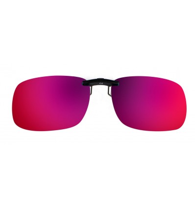 Instrumento para acoplar sobre sus gafas y adaptarlas a visión con poca luz. Las lentes miden 61 x 57 mm, son de color Rojo-Anar