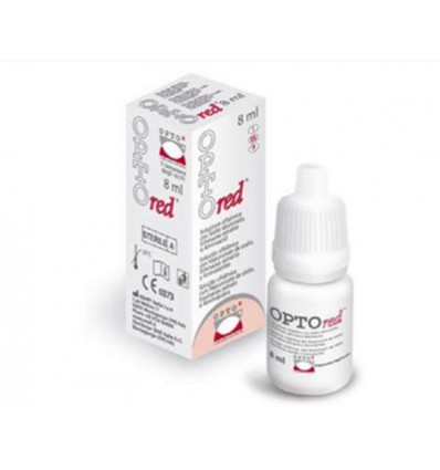 OPTOx OPTO-RED es un integrador lagrimal formado por una solución oftálmica estéril que contiene ácido hialurónico al 0,15% + Am