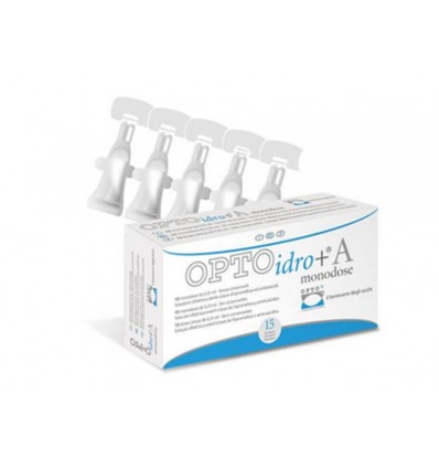 OPTOx OPTO-IDRO PLUS A es una solución oftálmica estéril que contiene Hipromelosa al 0,30% y aminoácidos esenciales. Envasado en